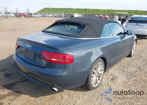 2011 Audi A5 2.0T Premium from USA, damaged, VIN WAULFAFH0BN002901